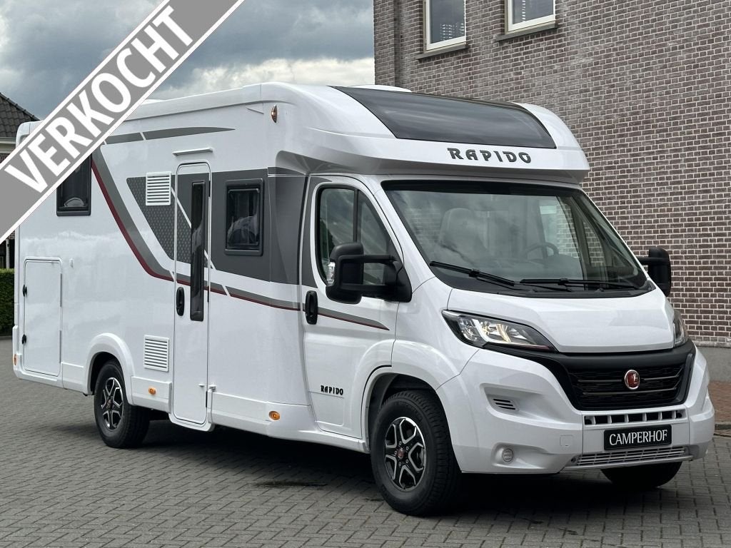 Rapido 686 F Automaat, Face to Face, Caravans en Kamperen, Mobilhomes, Bedrijf, Rapido, Half-integraal