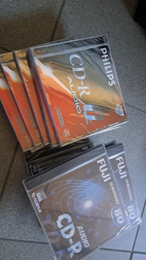 Opneembare cd digitale audio, Enlèvement, Cd