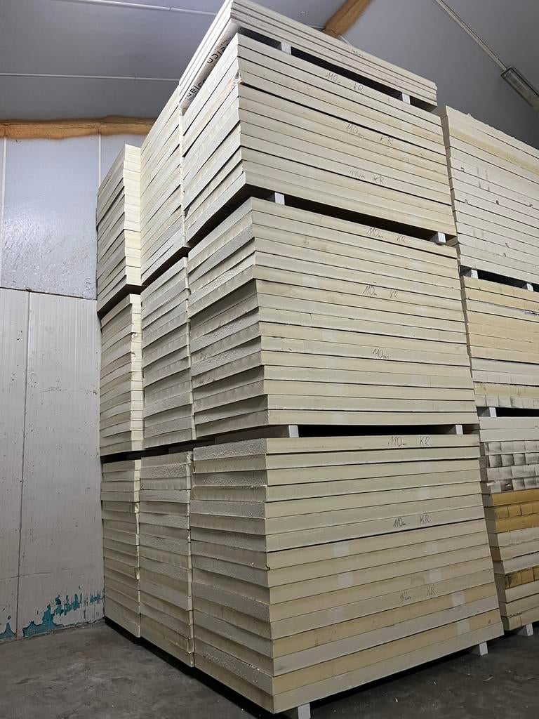 PIR Aluminium Kraft Papier Isolatie platen 110mm, Nieuw, Ophalen of Verzenden, Hardschuim (Pir), 15 m² of meer