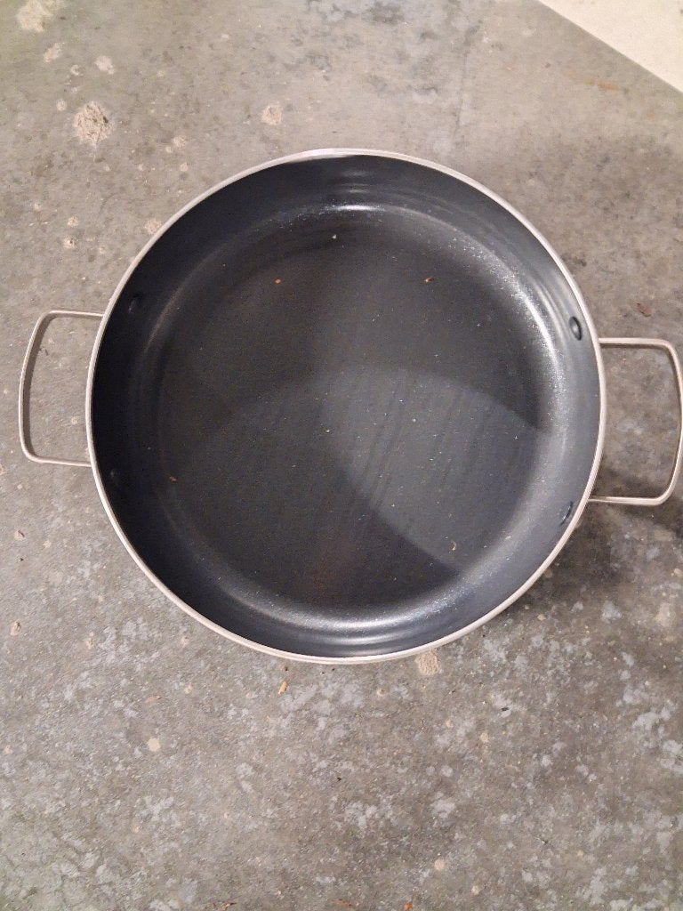 Braadpan, Maison & Meubles, Cuisine | Casseroles & Poêles, Enlèvement, Poêle à frire ou Sauteuse, Fonte, Plaque céramique