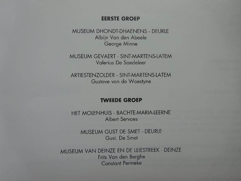 Acht van Latem 1993 Deurle, Ophalen of Verzenden, Zo goed als nieuw, Schilder- en Tekenkunst