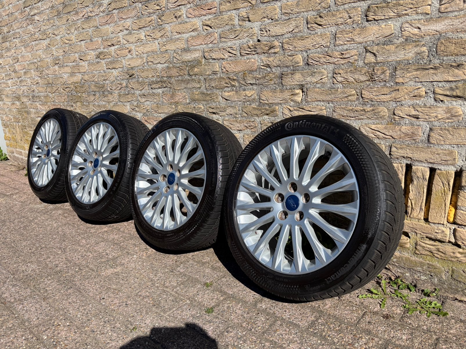 Te koop: Originele Ford Focus 5x108 17inch winterset 6mm, Ophalen, Banden en Velgen, 17 inch, Winterbanden
