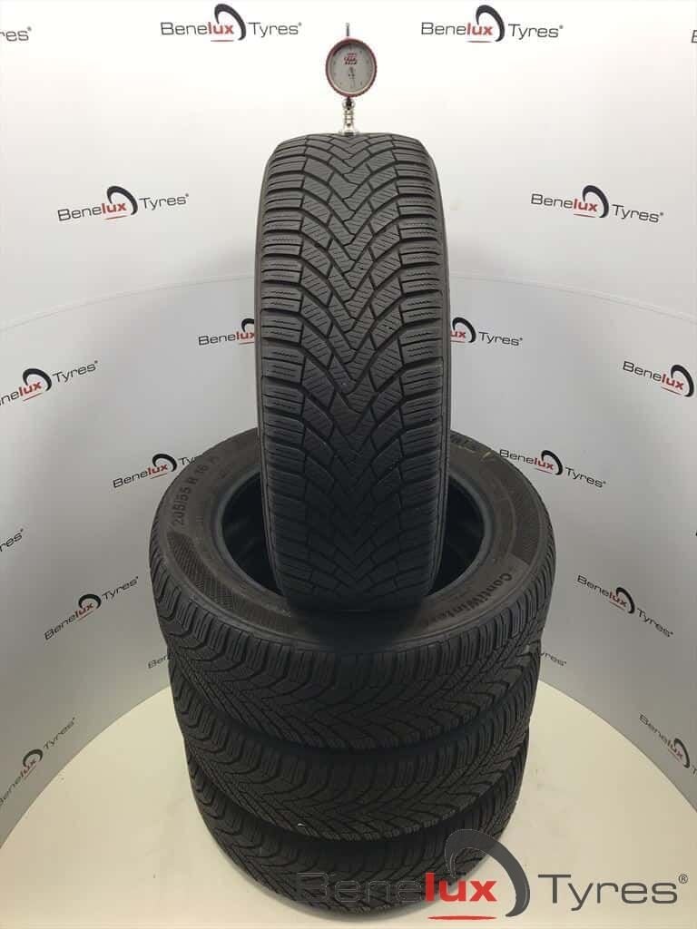winter 205/55R16 91H Continental TS850 205/55 R16 205/55/16, Ophalen, Gebruikt, -, Band(en)
