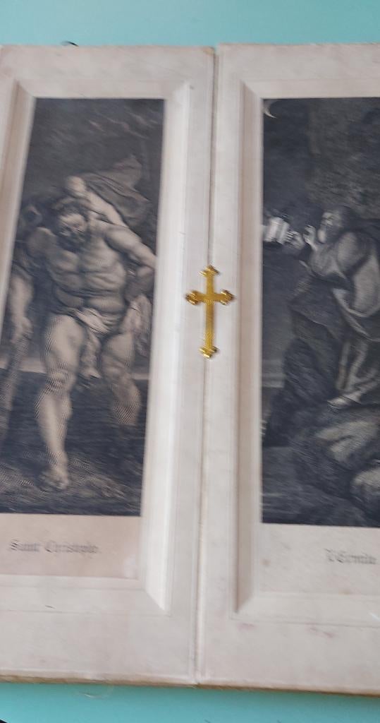drieluik de kruisafneming Rubens, Antiek en Kunst, Antiek | Religieuze voorwerpen, Ophalen