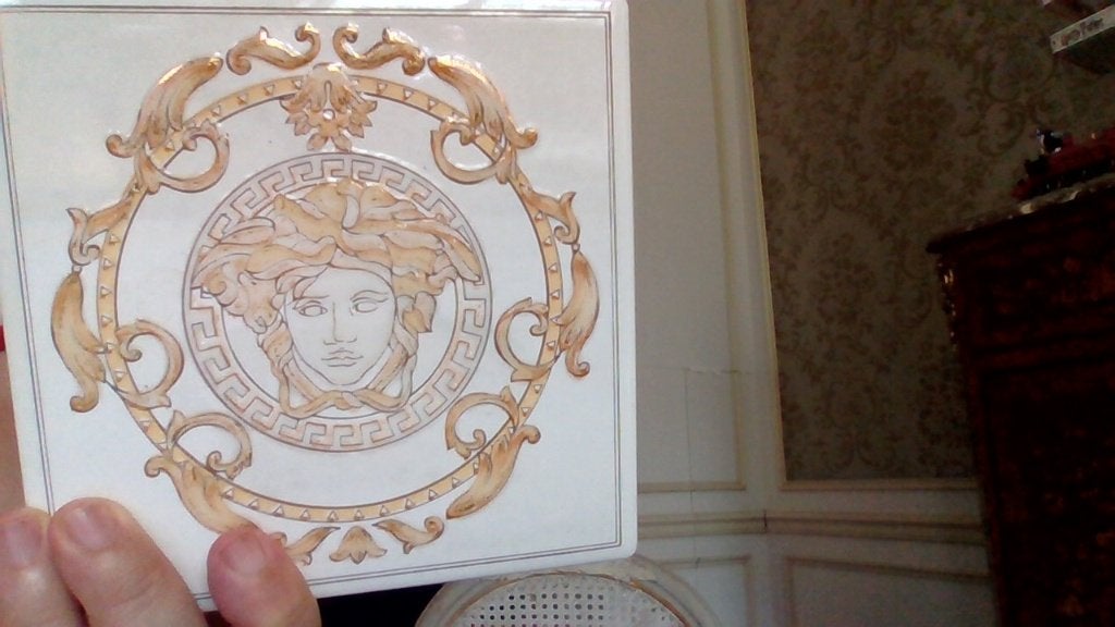 Lot de carrelage (versace) m'en reste 8, Antiquités & Art, Antiquités | Céramique & Poterie, Enlèvement