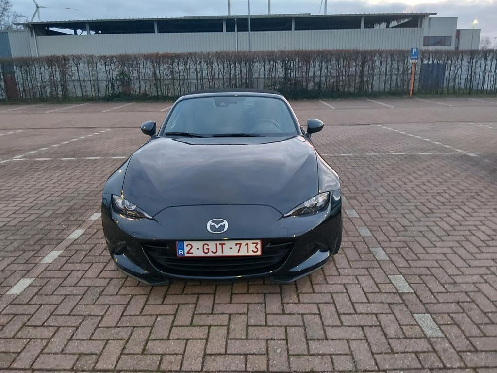 Mazda MX-5 2.0 184 pk ND2 met extra"s, Auto's, 1998 cc, 4 cilinders, Cabriolet, Zwart