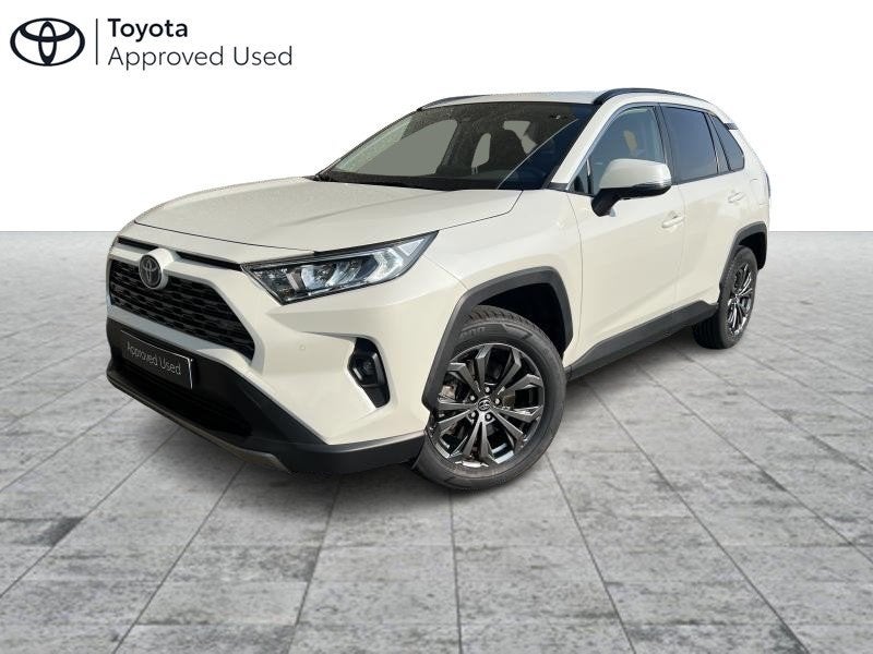 Toyota rav4 2.5 Hybrid AWD Dynamic Plus + Trekhaak, Automaat, 2487 cc, Wit, 5 deurs