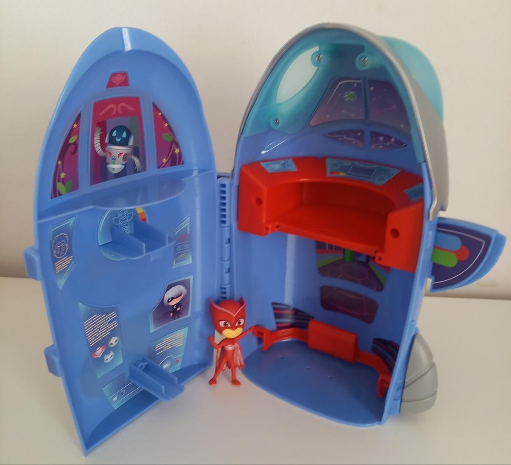 PJ Mask Tour Coffre de Jeu avec 1 voiture et figurine, Enlèvement ou Envoi