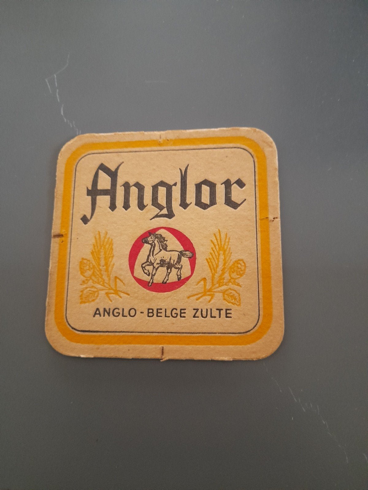 bierviltje anglo belge zulte, Verzamelen, Biermerken, Ophalen of Verzenden