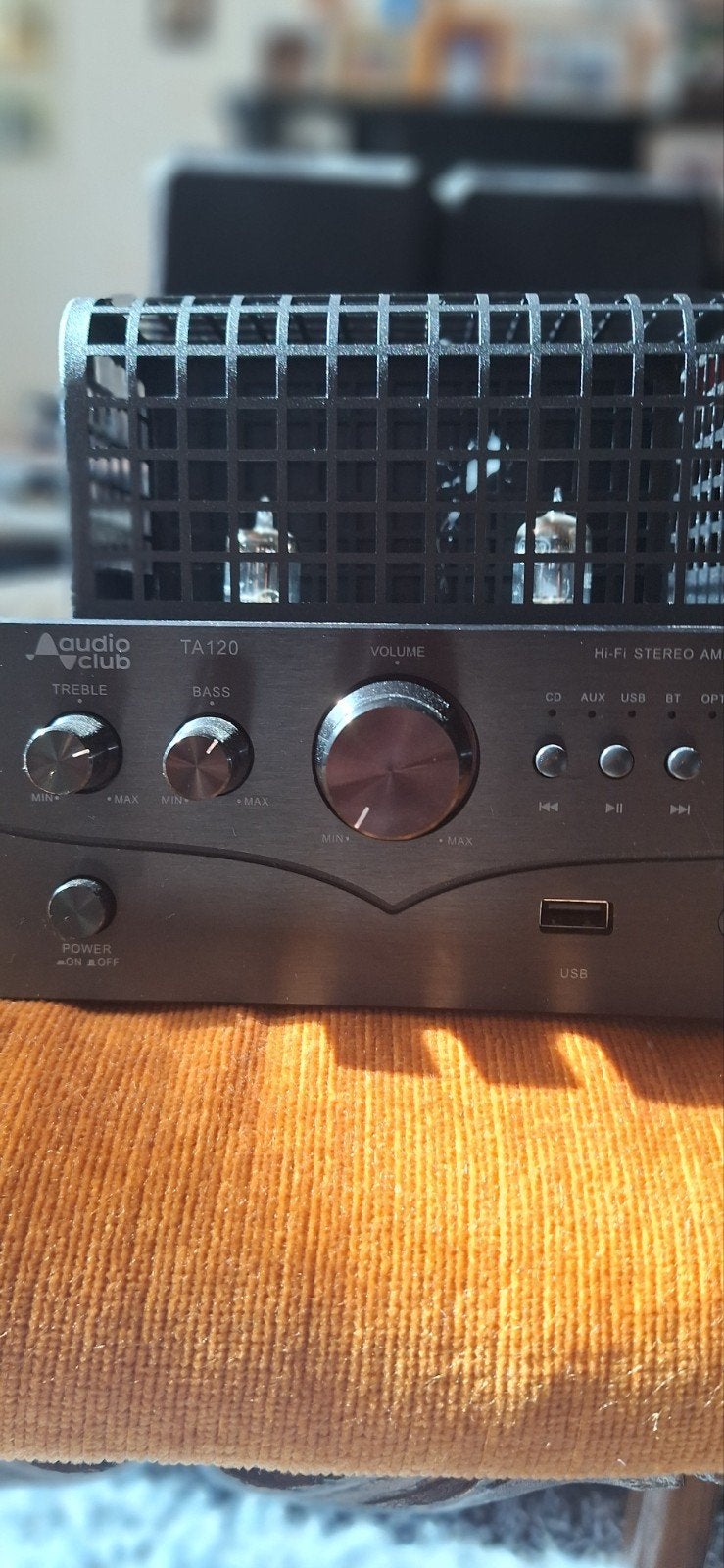 res bon petit amplificateur audio club, Enlèvement