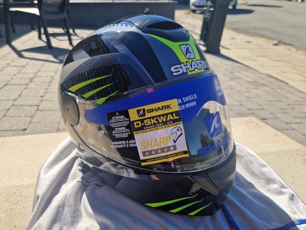 Neuf Casque Moto Shark D-skwal Mercurium taille M, Motoren, Kleding | Motorhelmen, Ophalen, M, Shark, Nieuw zonder kaartje