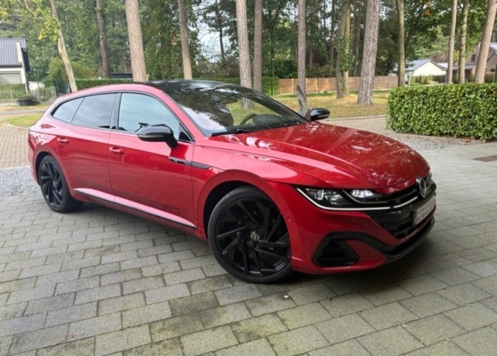 Frein de tir VW Arteon 2.0 TDI 4motion, Autos, Rouge, Cuir et Alcantara, Euro 6, 1968 cm³
