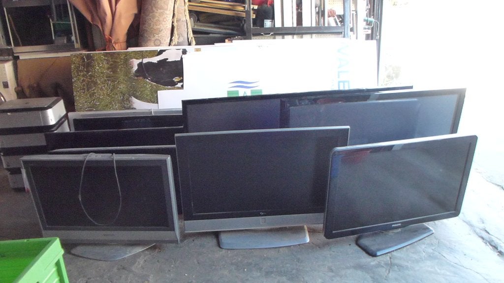lot tv flacherm, Ophalen, Tv