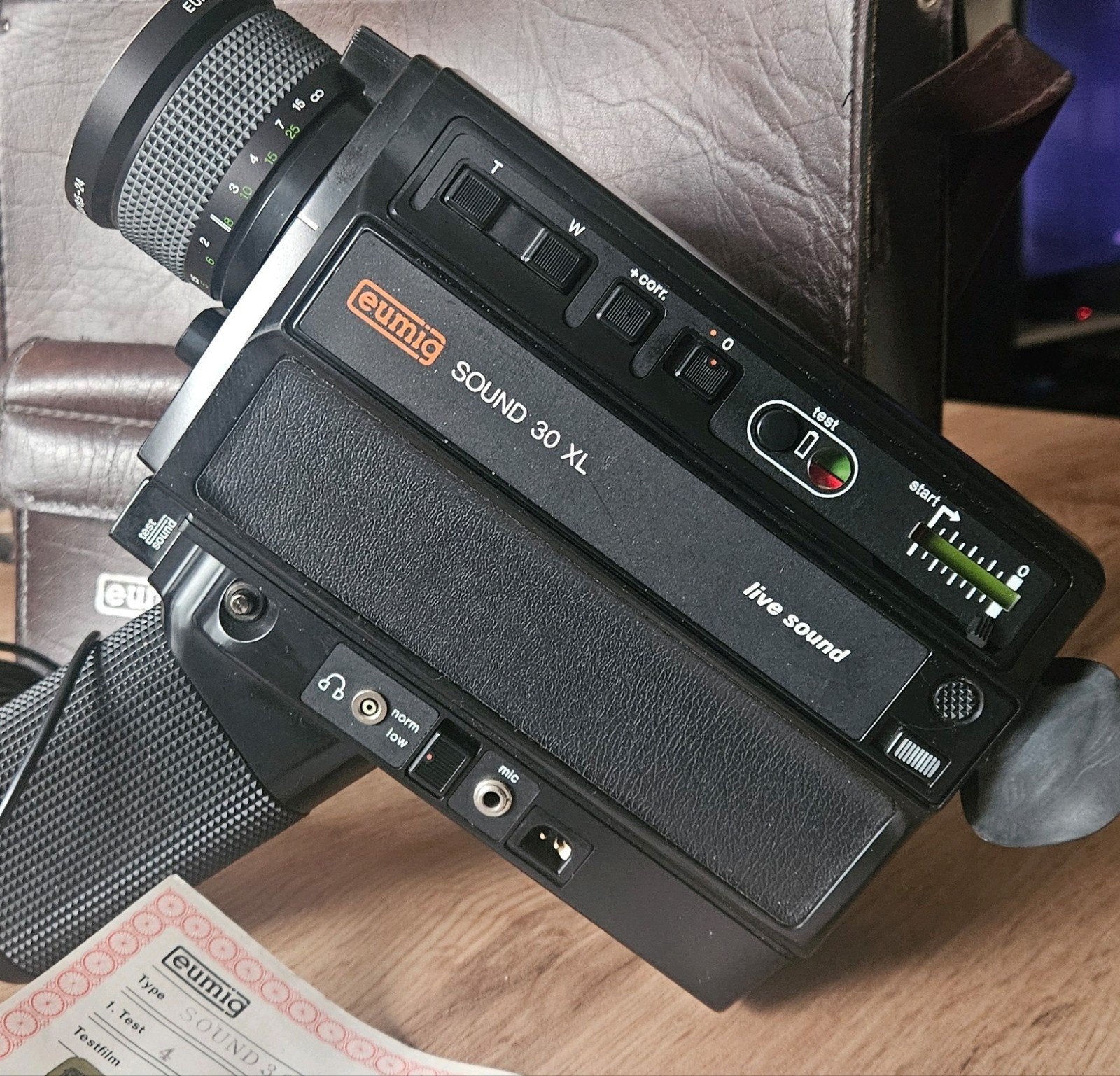 SUPER 8 EUMIG sound 30 XL, TV, Hi-fi & Vidéo, Enlèvement ou Envoi, 8 mm, Caméra