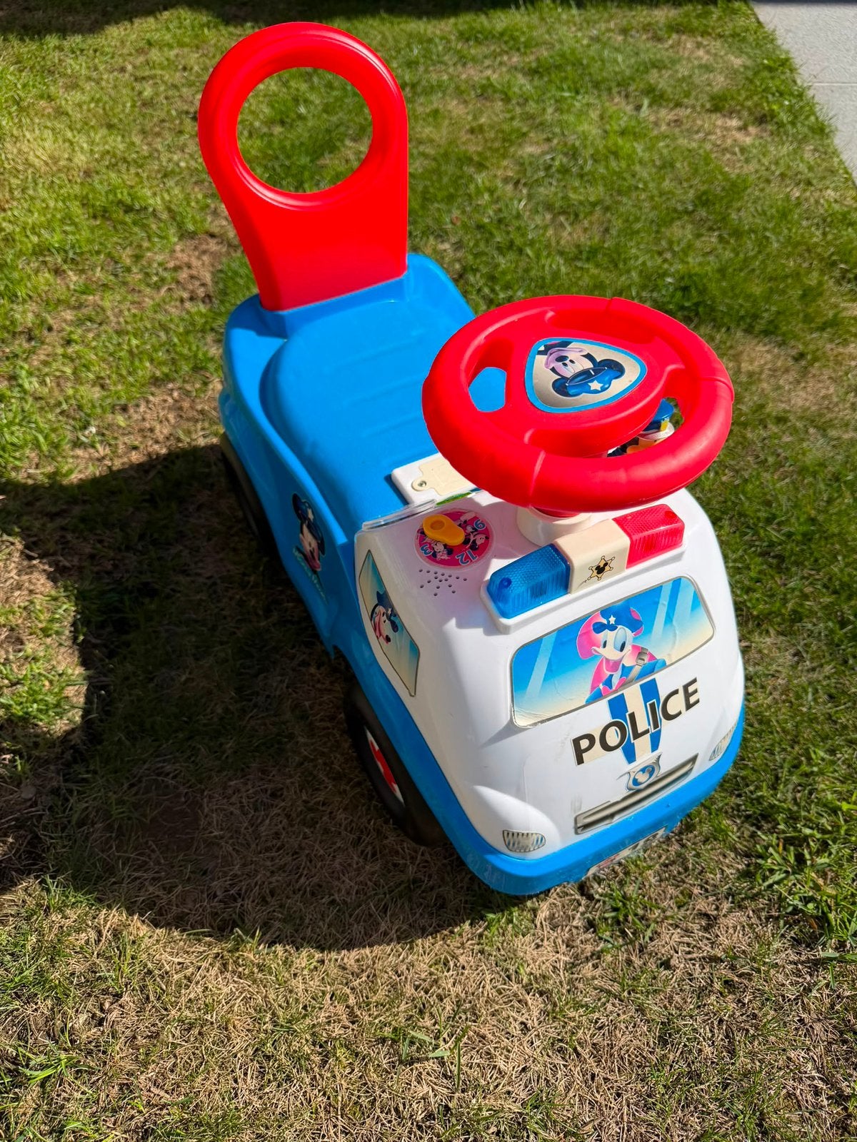 Loopauto Mickey Mouse, Ophalen, Zo goed als nieuw
