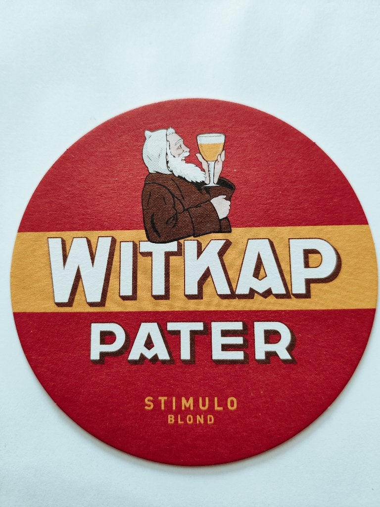 Bierviltje Witkap Slaghmuylder R/V, Collections, Marques de bière, Enlèvement ou Envoi, Comme neuf, Sous-bock, Autres marques