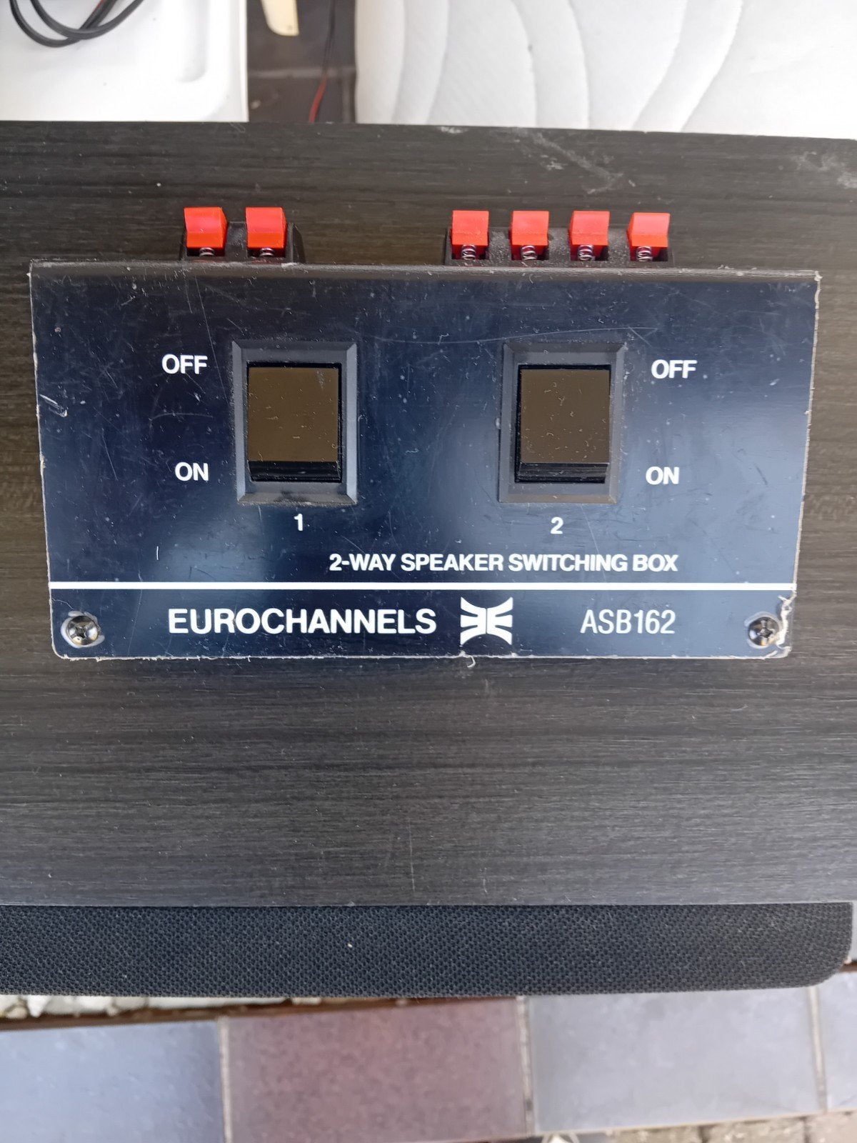 Eurochannels ASB162 2-way speaker switching box, Ophalen, Gebruikt