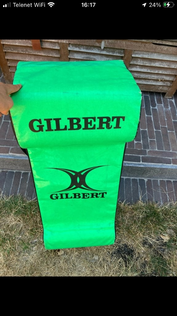 Gilbert stootkussen, Ophalen, Gebruikt