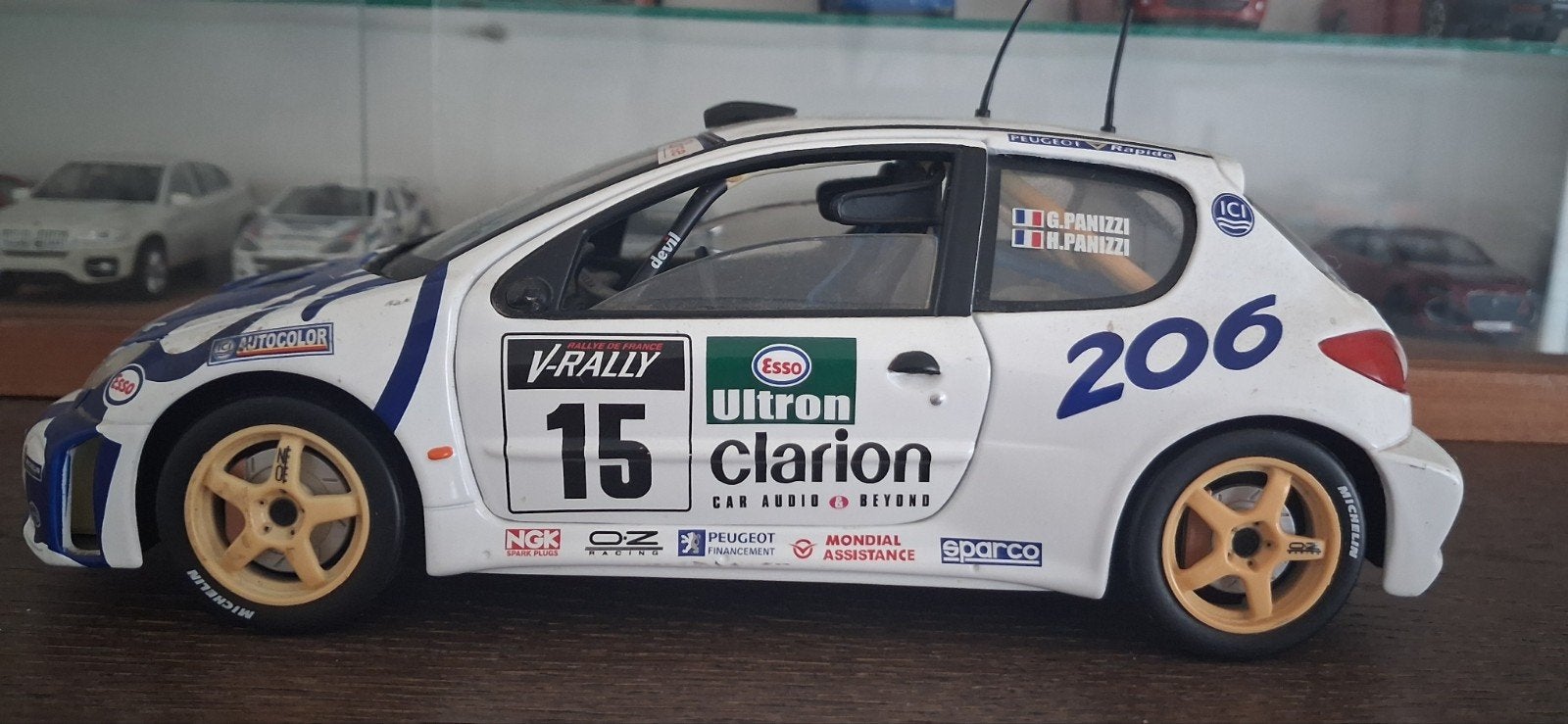 Peugeot wrc 1.18 miniature, Envoi, Voiture