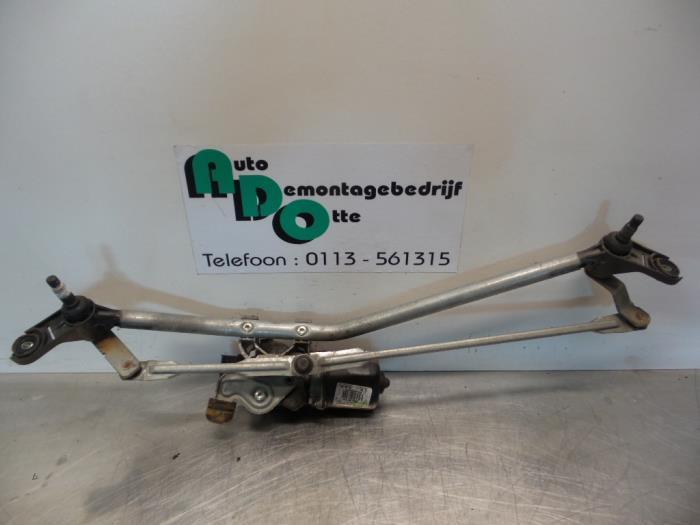 Ruitenwismotor + Mechaniek van een Renault Kangoo (Kangoo 2, Gebruikt, -, Renault, -