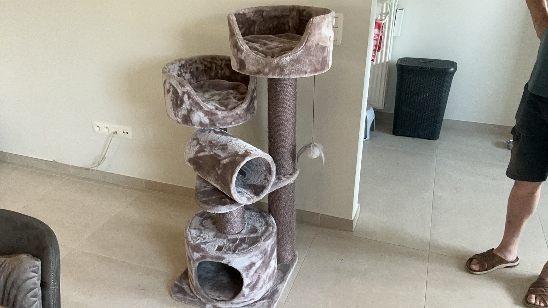 Kattenkrabpaal, Dieren en Toebehoren, Ophalen, Zo goed als nieuw, Krabpaal