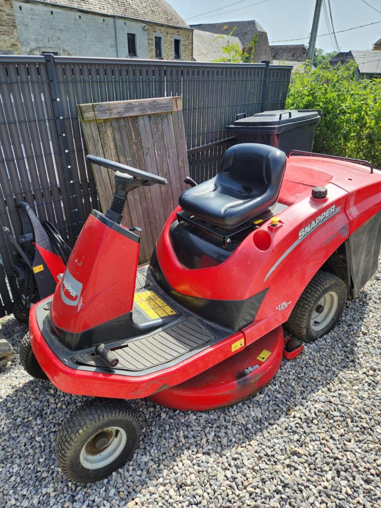 Tracteur Snapper, Enlèvement