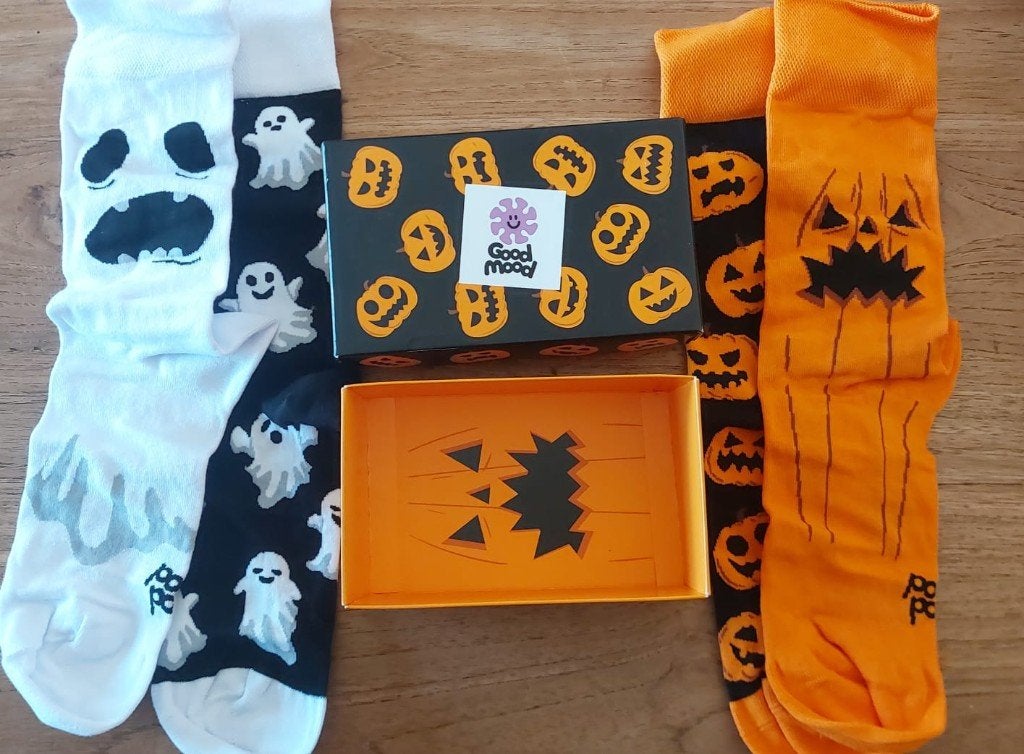 Geschenkverpakking Halloween Sokken (maat 43-46), Enlèvement ou Envoi, Neuf, Taille 43 à 46