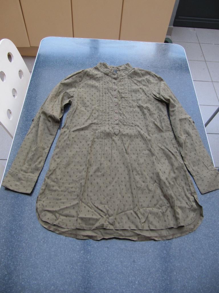 lang hemd blouse tuniek Vero Moda kaki (fantasiestof) kaki S, Overige kleuren, Vero Moda, Nieuw, Ophalen of Verzenden