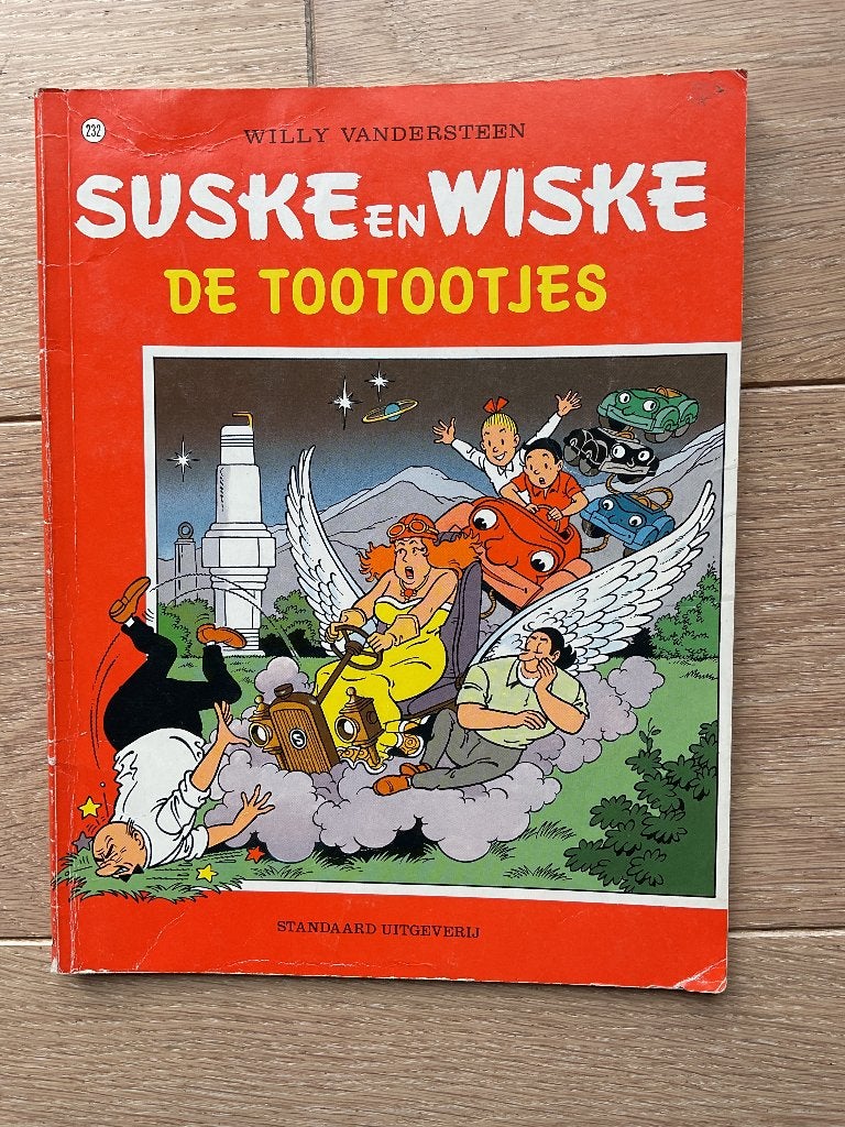 Strip Suske en Wiske: De tootootjes nr 232 eerste druk, Boeken, Ophalen of Verzenden, Zo goed als nieuw, Willy vandersteen