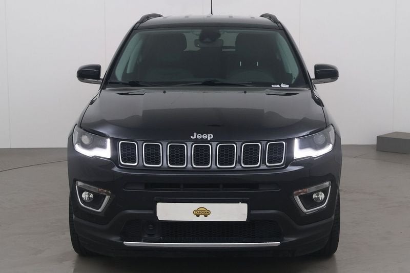 Jeep Compass turbo 4X2 limited 150 AT, Autos, Jeep, 1332 cm³, Entreprise, Noir, 5 places