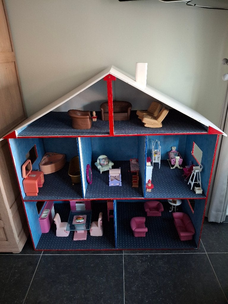 Poppenhuis, Ophalen, Gebruikt, Poppenhuis