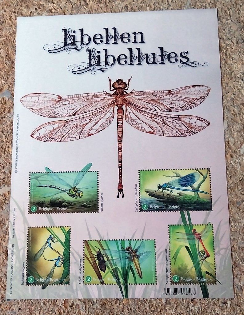 1 blok BL267 libellen, Frankeerzegel, Ophalen of Verzenden, Zonder stempel, Postfris