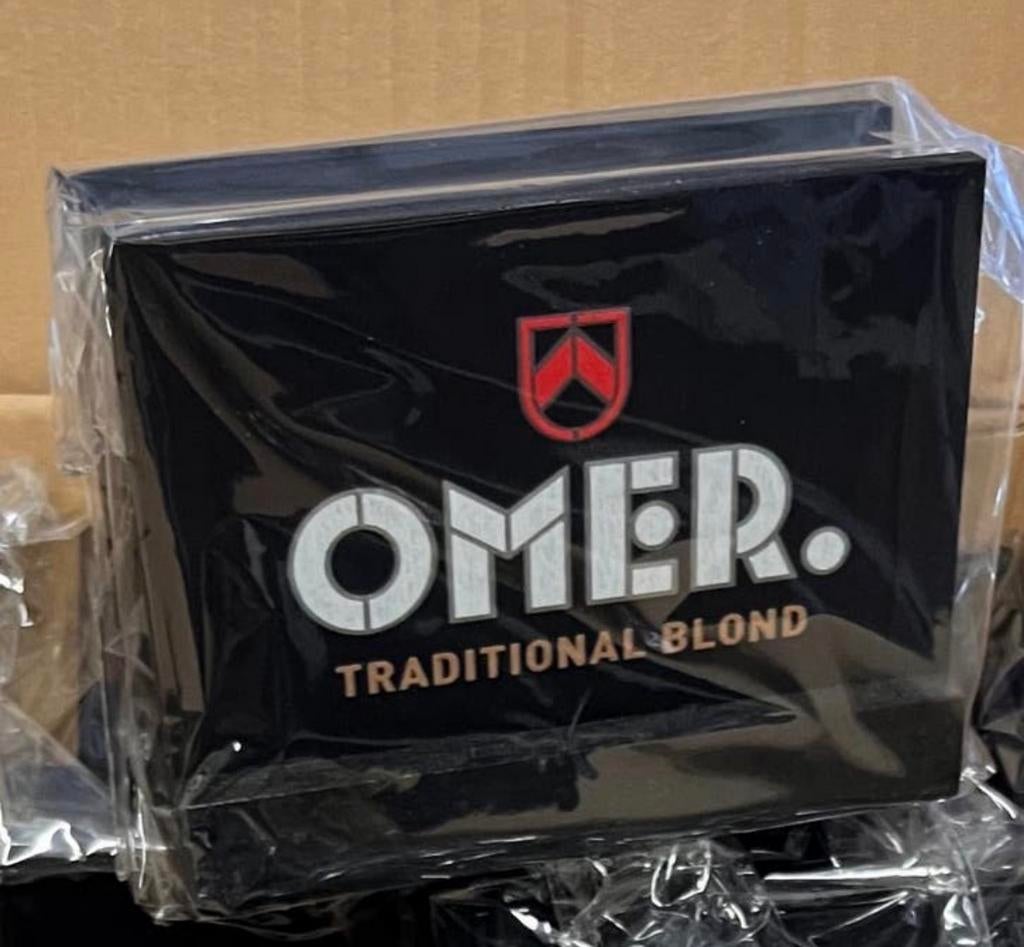 Bierkaarthouder omer, Verzamelen, Ophalen, Nieuw, Reclamebord