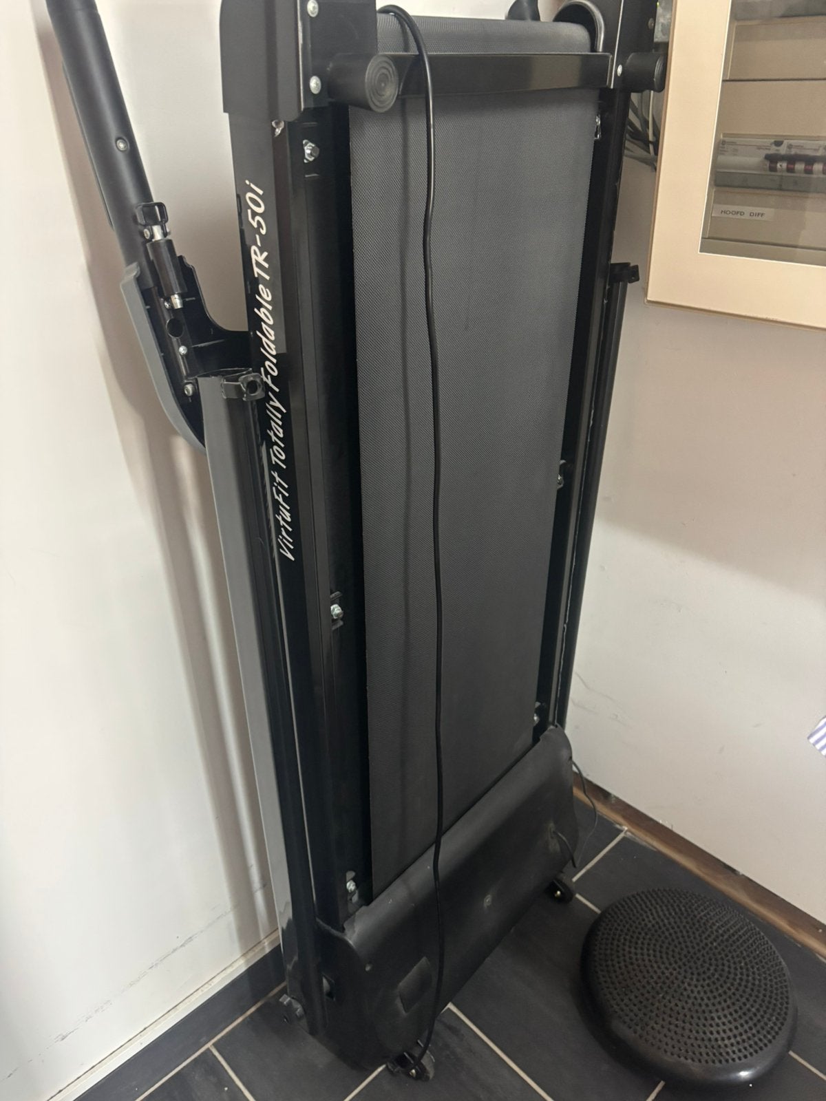 Tapis de course entièrement pliable VirtuFit TR-50i, Enlèvement ou Envoi, Utilisé, Tapis roulant