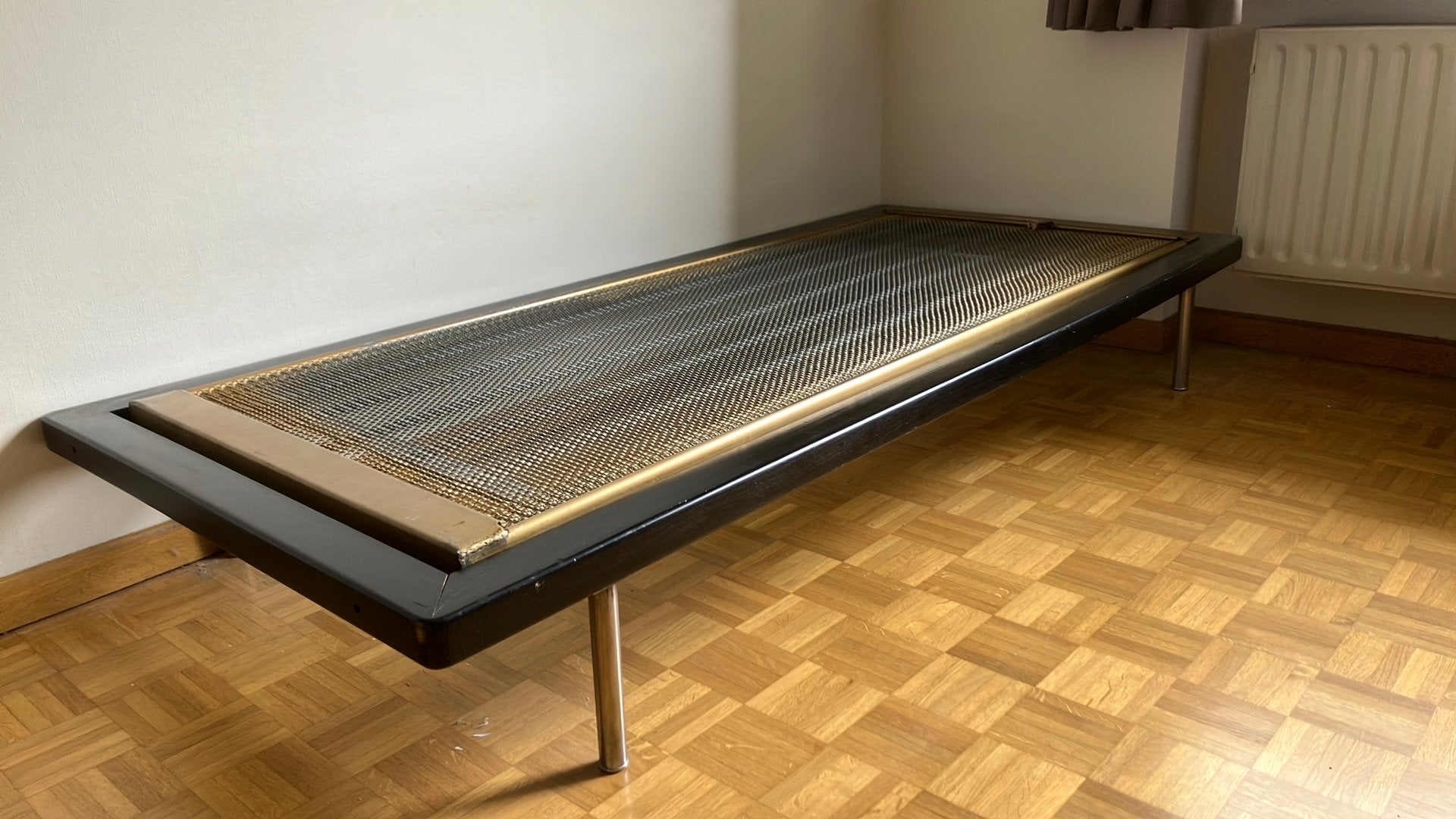 Designbed Decoene, Huis en Inrichting, Slaapkamer | Bedden, Ophalen, Zo goed als nieuw