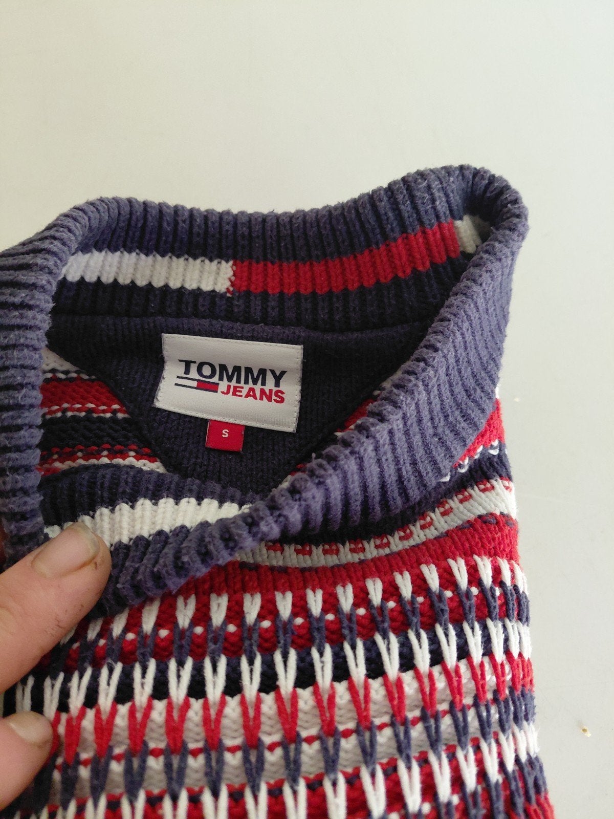 Tommy Hilfiger trui, Kleding | Heren, Truien en Vesten, Meerkleurig, Ophalen of Verzenden, Tommy hilfiger, Gedragen