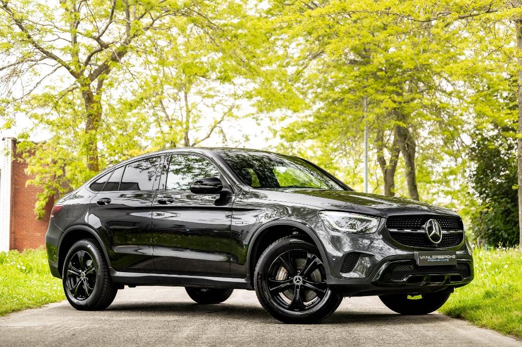 Mercedes GLC300 e Coupé * 360 * ACC * Opendak * Burmester *, Argent ou Gris, Achat, Entreprise, Entretenue par le concessionnaire