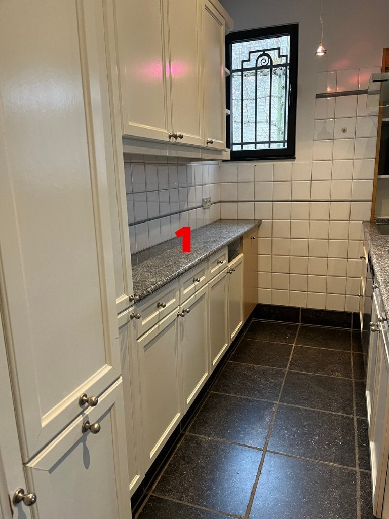 Granieten keukenblad - GRATIS, Maison & Meubles, Cuisine | Éléments de cuisine, Utilisé, 100 à 150 cm, 50 à 100 cm, Moins de 25 cm