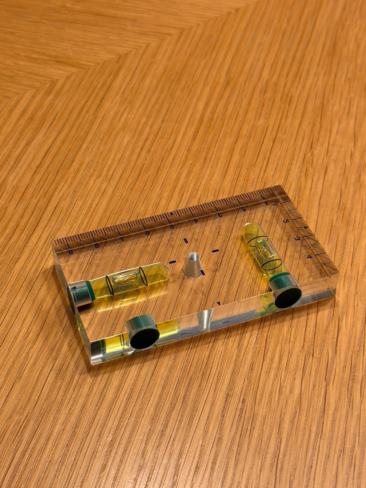 Transparante magnetische waterpas 2 richtingen mini waterpas, Doe-het-zelf en Bouw, Gereedschap | Handgereedschap, Verzenden, Nieuw