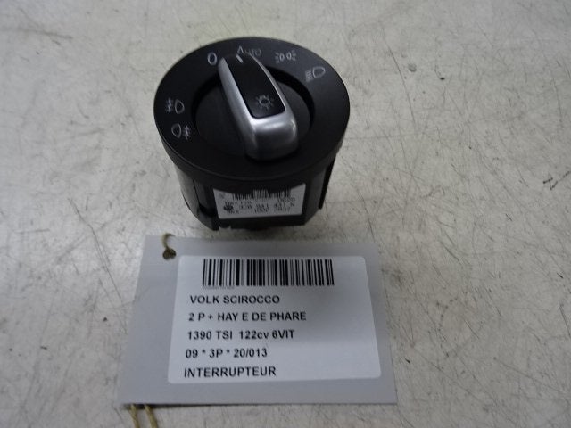 SCHAKELAAR Volkswagen Scirocco (137 / 13AD) (3C8941431N), Gebruikt, Volkswagen