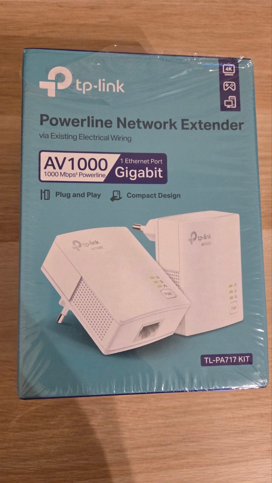 Tp-Link AV1000 Powerline Adapter, Ophalen