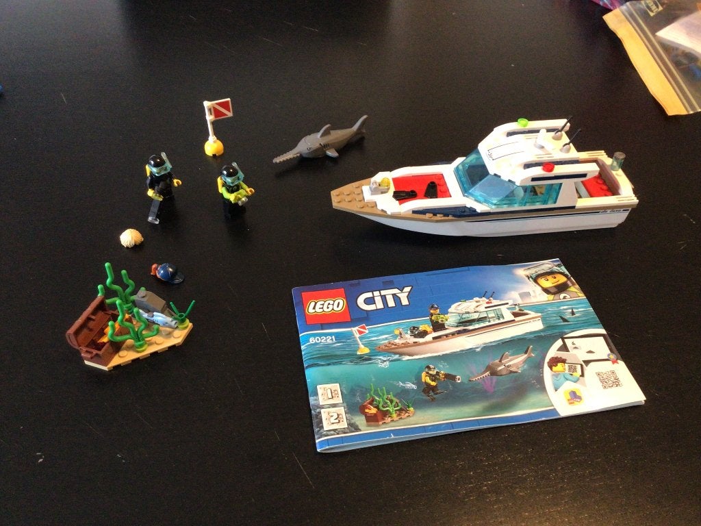 Lego city duikjacht - 60221, Ophalen, City, Lego, Zo goed als nieuw