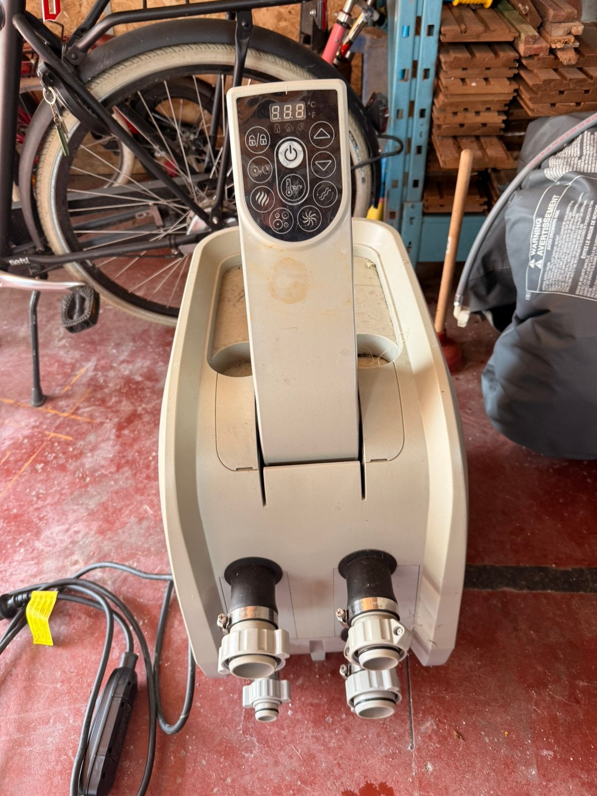 Lay z spa pomp/heating, Tuin en Terras, Ophalen, Zo goed als nieuw, Pomp