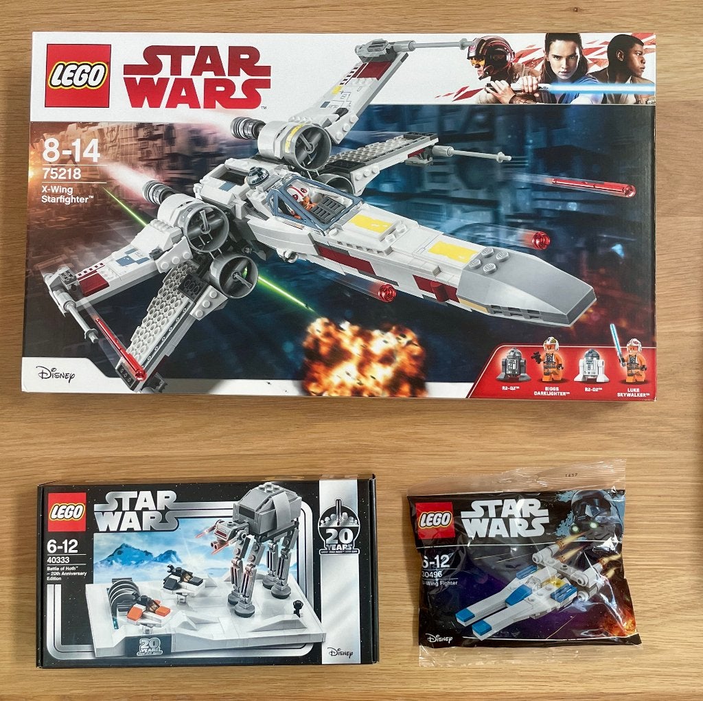 Lot LEGO Star Wars — 4 ensembles neufs et scellés, Neuf, Star Wars, Lego, Ensemble complet