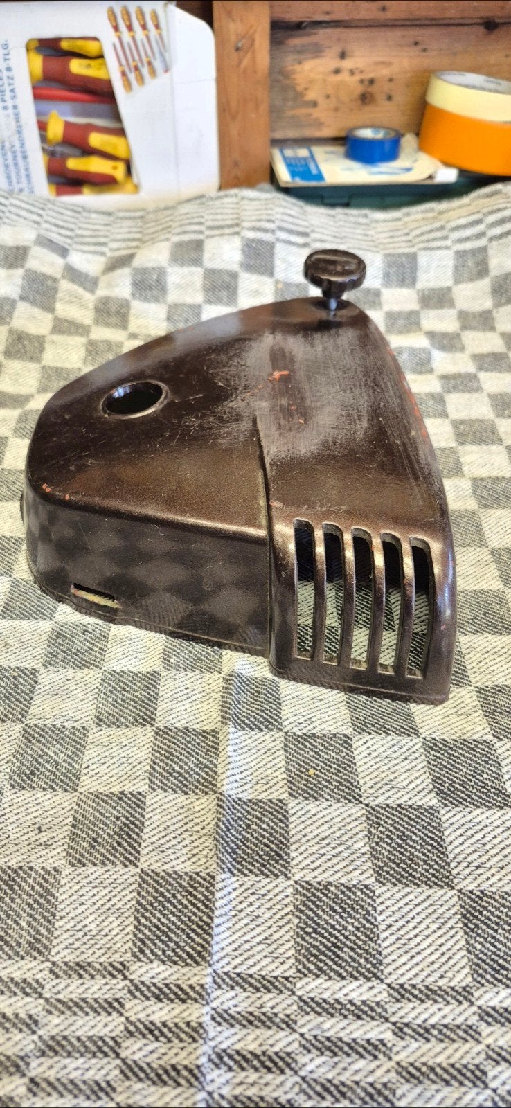 suzuki A 100 enof AP50 oliebakkapje, Fietsen en Brommers, Brommeronderdelen | Oldtimers, Ophalen of Verzenden