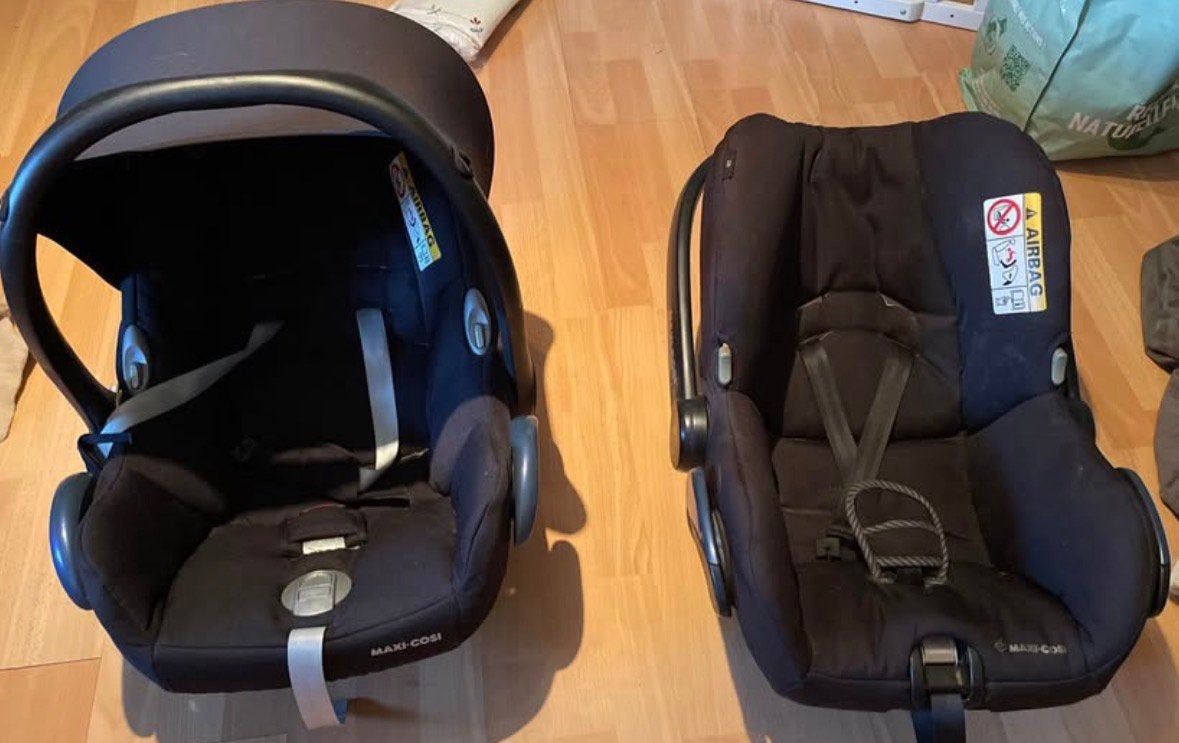 Maxi cosi’s, Ophalen, Zo goed als nieuw