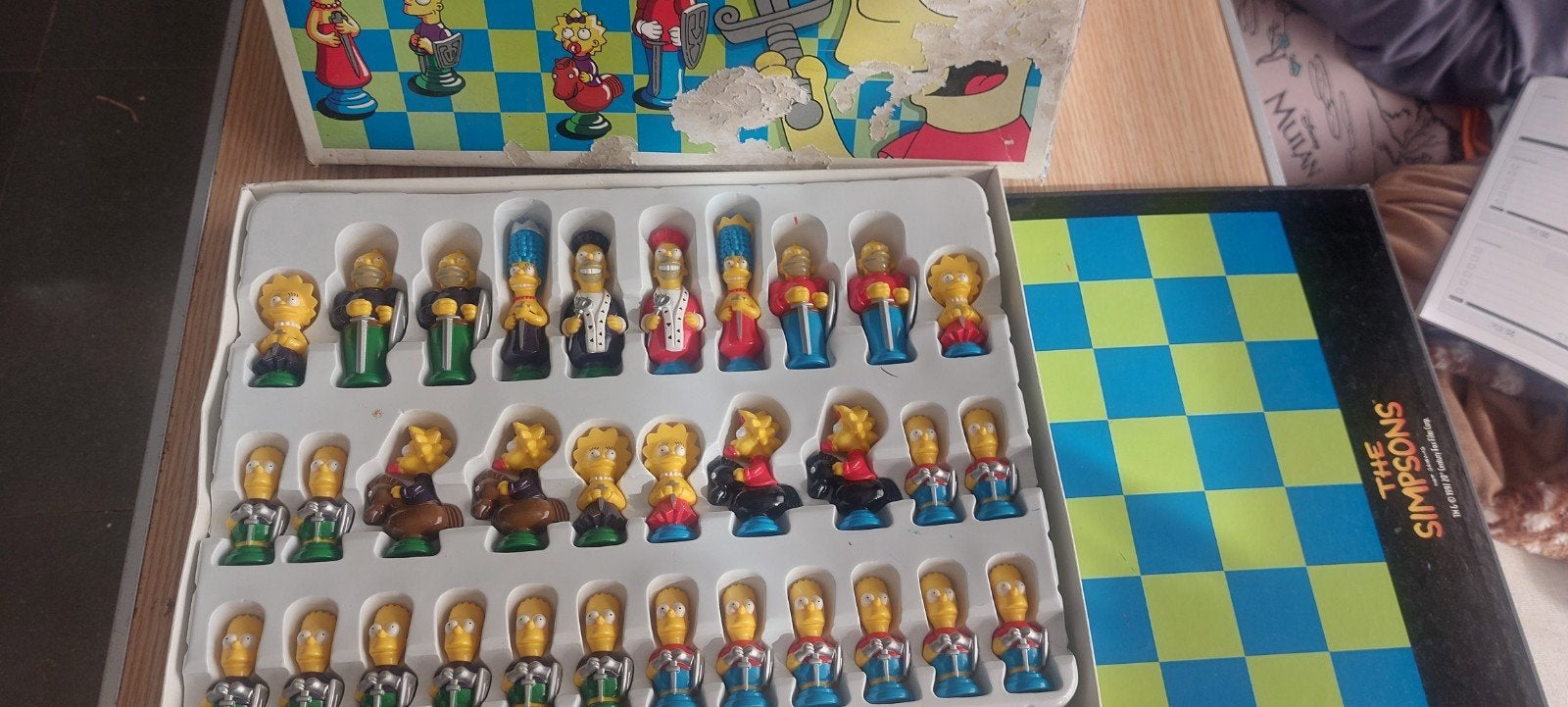 jeu d échecs 3D les Simpson, Enlèvement ou Envoi