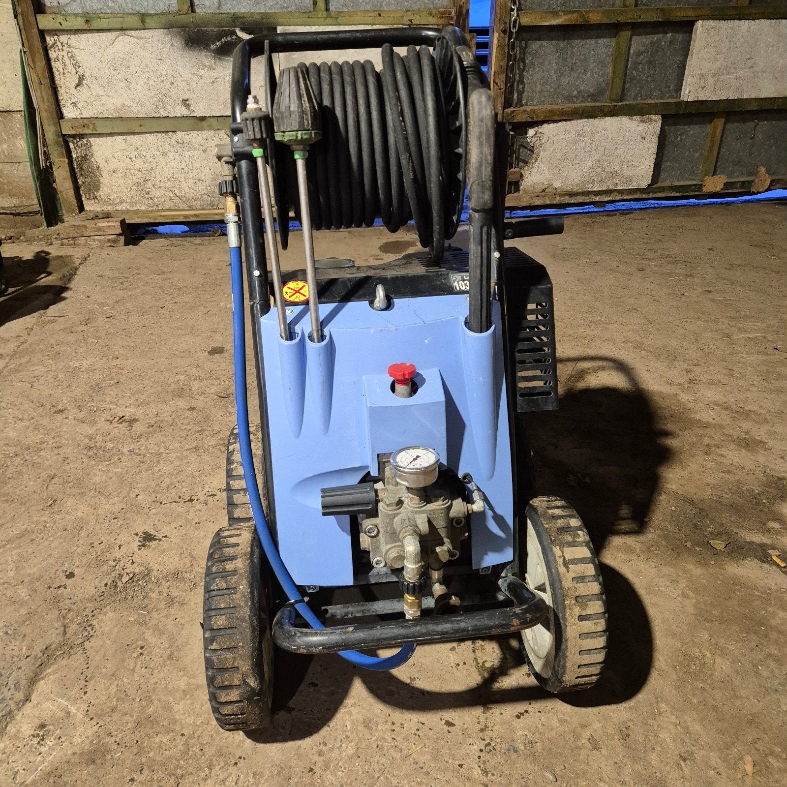 kranzle B270T hogedrukreiniger met motor, Comme neuf, Enlèvement, Kranzle, Avec pression d'eau réglable