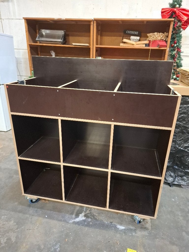 Kast voor catering / muziekplaten / ..., Ophalen, Gebruikt