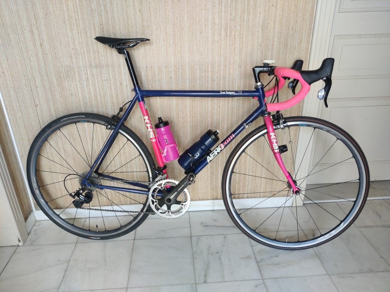 KHS Aero Team 2x11 staal, Fietsen en Brommers, Fietsen | Racefietsen, 28 inch, Gebruikt, Staal, Meer dan 20 versnellingen